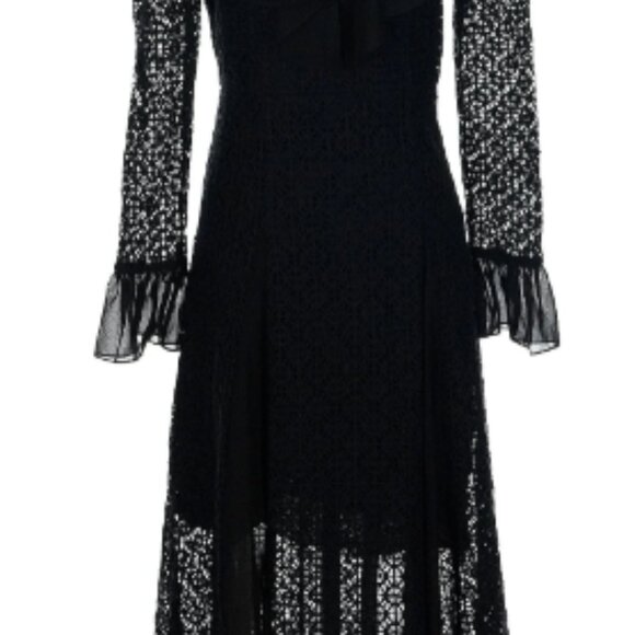 TEMPERLEY LONDON PRAIRIE LACE DRESS - Picture 9 of 9